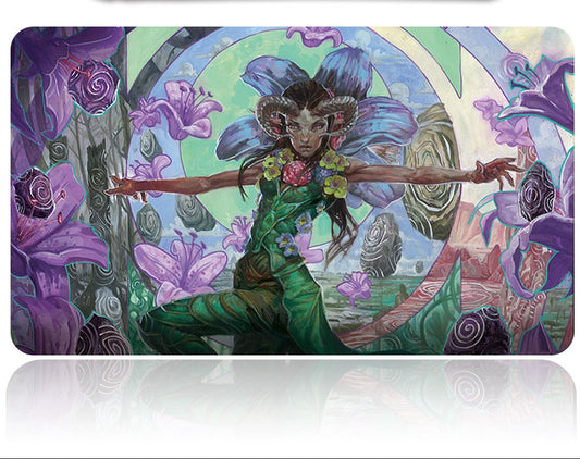 MORNSONG ARIA - MTG Playmat | TCG CCG Card Game Mat | Non-Slip Base
