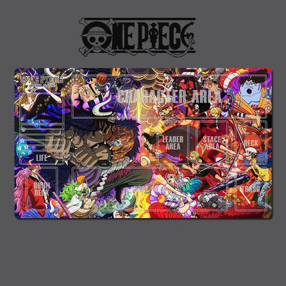 O-P O-P Table Playmat OPCG TCG CCG Pad Trading Card Game Mat Mousepad