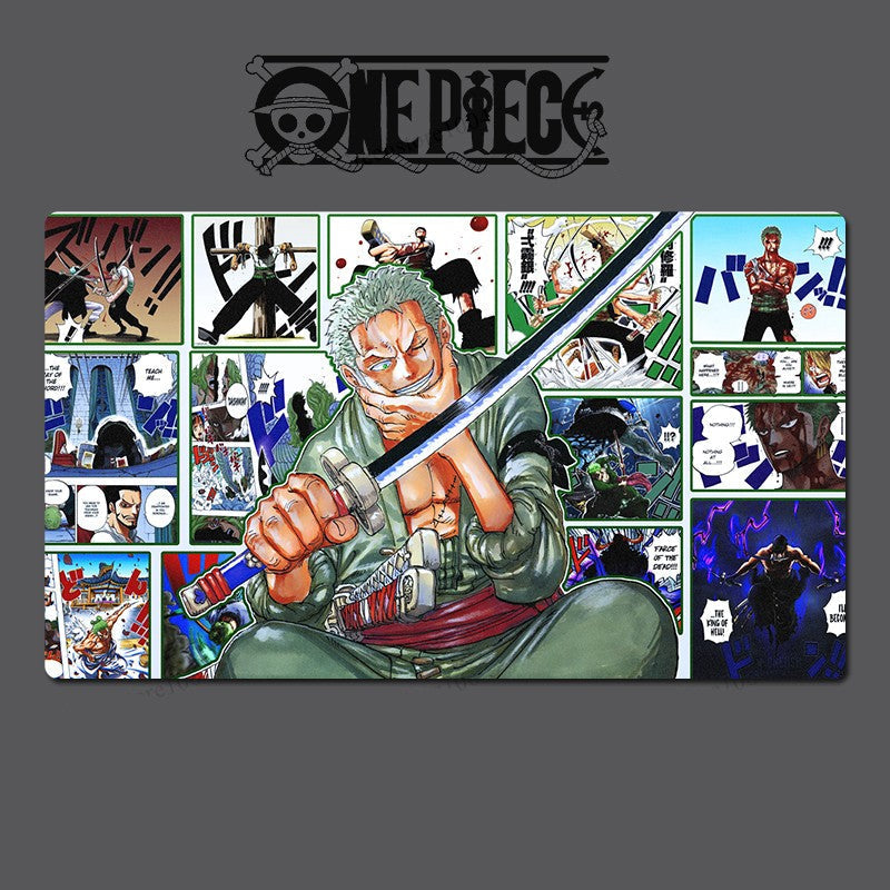 Roronoa Zoro O-P Table Playmat OPCG TCG CCG Mouse Pad Trading Card Game Mat