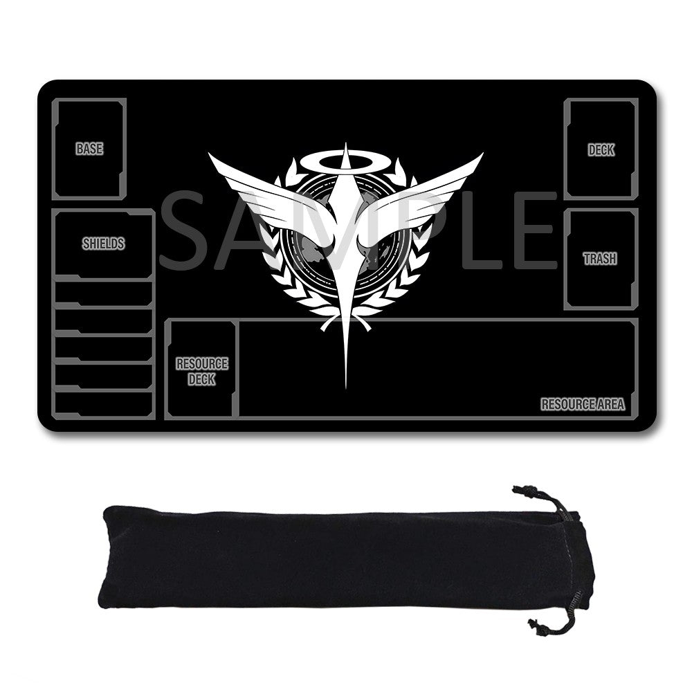 Gundam Playmat Suitable for GCG , includes Storage Bag, 24 x 14 inches (282155)