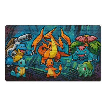 Mega Evolution Board Game Pokemon Playmat Card Play Mat TCG CCG Pad Mousepad