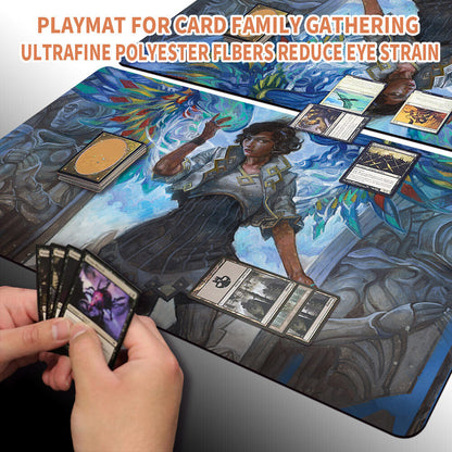 GIADA, FONT OF HOPE - Magic The Gathering MTG Playmat TCG CCG MTG Playmat Stitched Edge