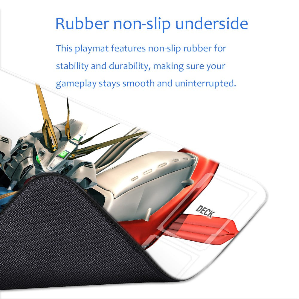 Gundam Playmat Suitable for GCG , includes Storage Bag, 24 x 14 inches (27281)
