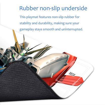 Gundam Playmat Suitable for GCG , includes Storage Bag, 24 x 14 inches (27281)