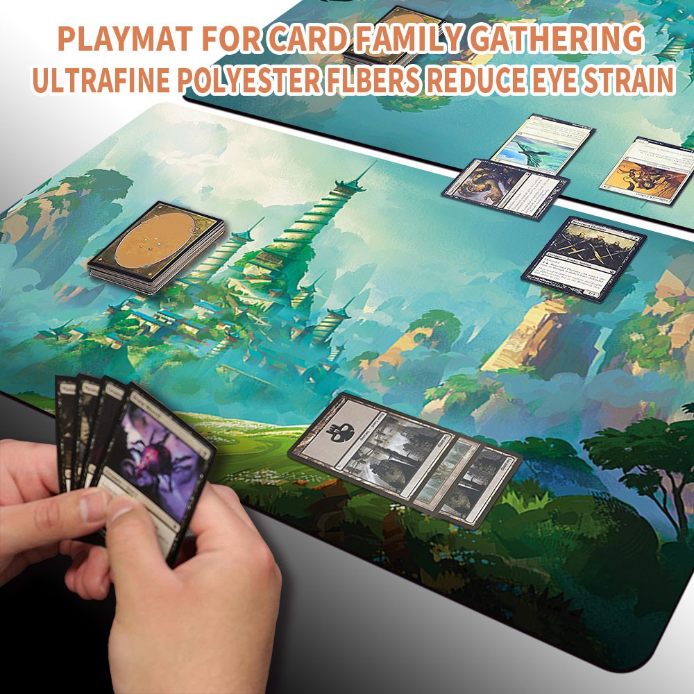 SOUTHERN AIR TEMPLE - MTG Playmat | TCG CCG Card Game Mat | Non-Slip Base