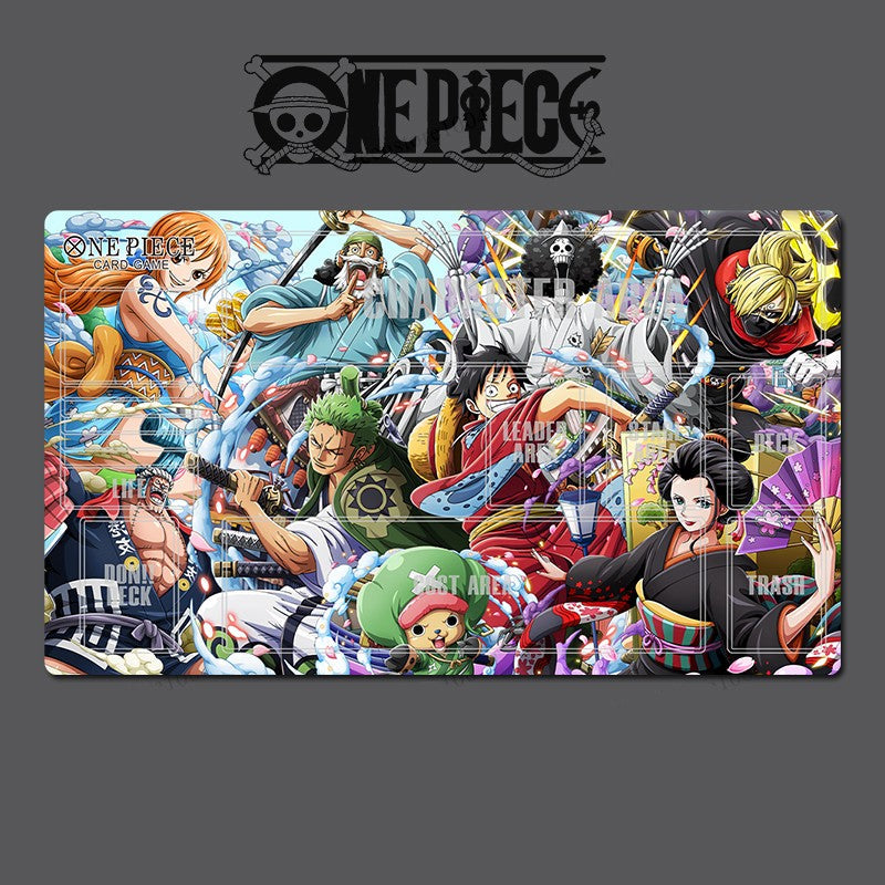 Straw Hats O-P Table Playmat OPCG TCG CCG Pad Trading Card Game Mat Mousepad