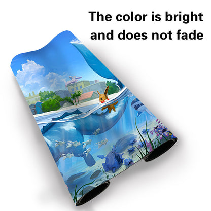 904248 - Board Game Pokemon Vaporeon Playmat Games Mousepad Play Mat of TCG
