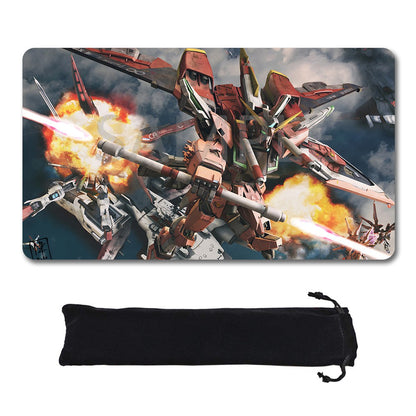 Gundam Playmat Suitable for GCG , includes Storage Bag, 24 x 14 inches (75960)