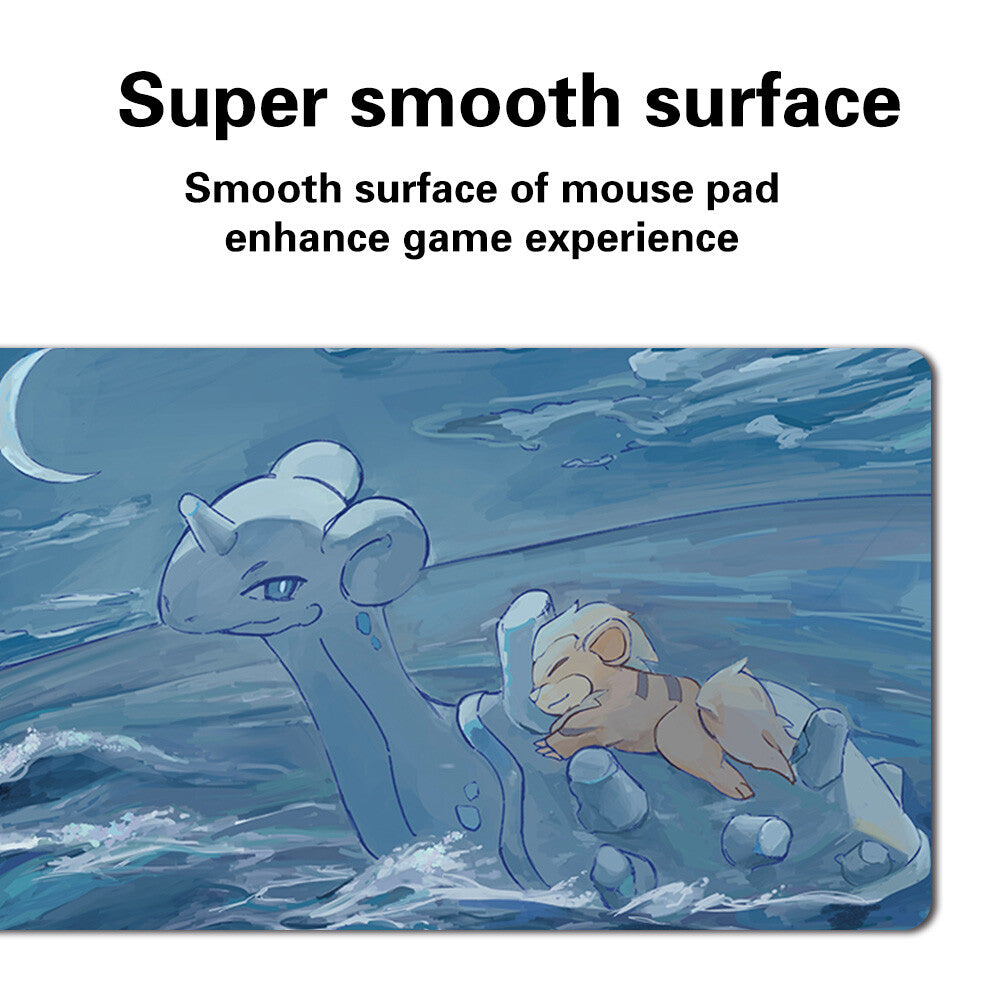 144106 - Board Game Pokemon Lapras Playmat Games Mousepad Play Mat of TCG
