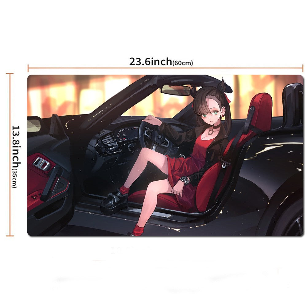 Marnie Board Game Pokemon Playmat PTCG TCG CCG Play Pad Trading Card Games Mat