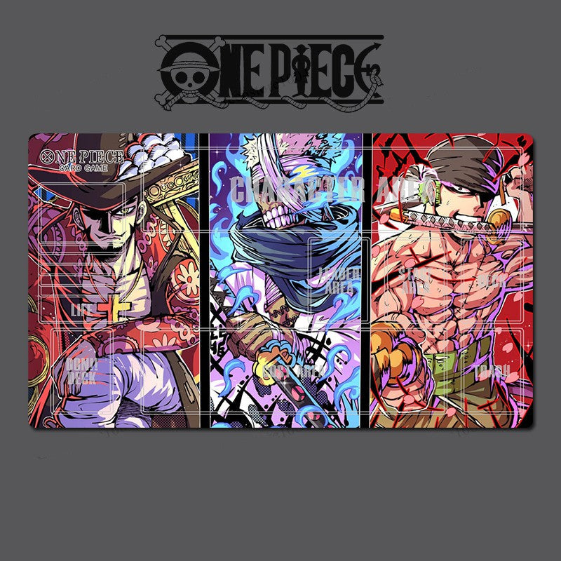 Dracule Mihawk Zoro O-P Table Playmat OPCG TCG CCG Pad Trading Card Game Mat