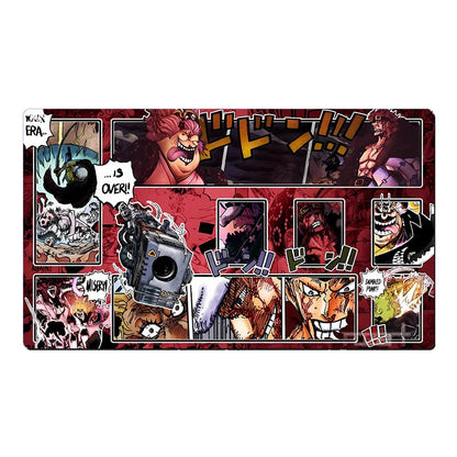 Eustass Kid Charlotte Linlin One Piece Playmat OPCG TCG CCG Pad Trading Card Game Mat