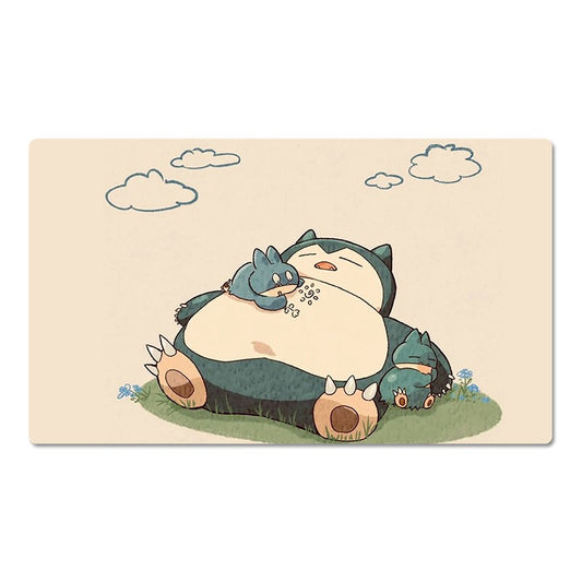 Snorlax Board Game Pokemon Table Playmat Card Play Mat TCG CCG Pad Mousepad