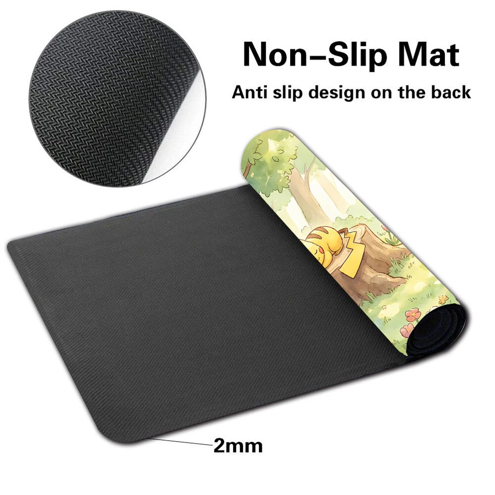 Bulbasaur Pikachu Board Game Pokemon Table Playmat TCG CCG Mat Pad Mousepad