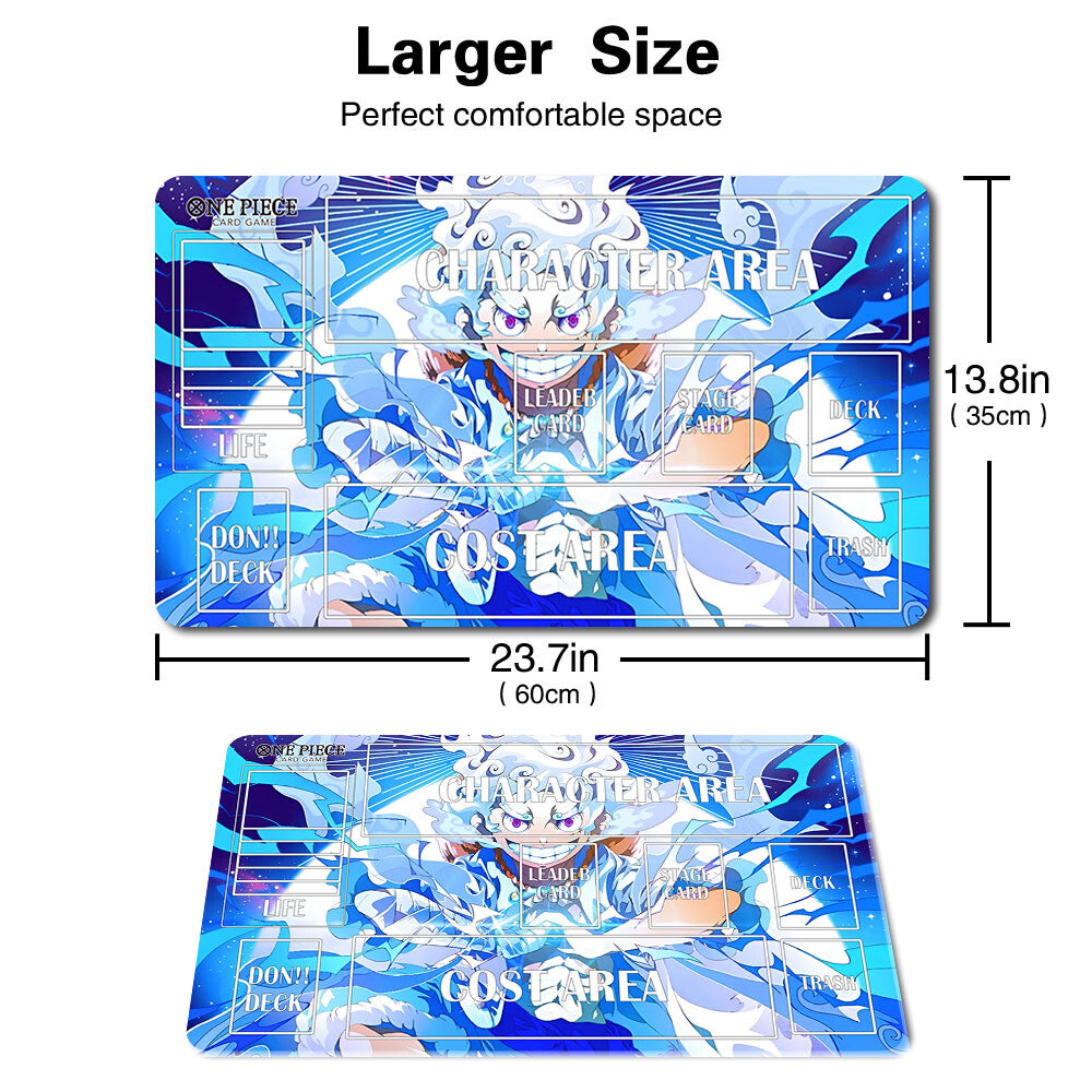 1348726 - Board Game One Piece Playmat with Zone Games Mousepad Play Mat of TCG