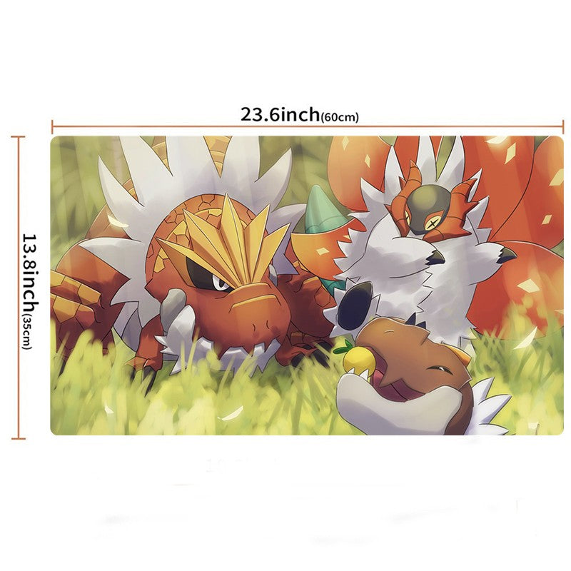 Tyrantrum Board Game Pokemon Playmat PTCG TCG CCG Pad Trading Card Games Mat