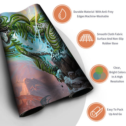 URENI OF THE UNWRITTEN - Magic The Gathering MTG Playmat TCG CCG MTG Playmat Stitched Edge
