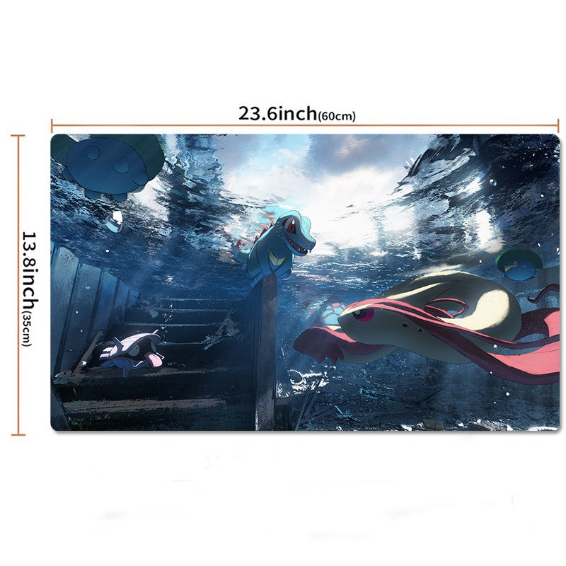 Marshtomp Totodile Pokemon Table Playmat PTCG TCG CCG Pad Trading Card Game Mat