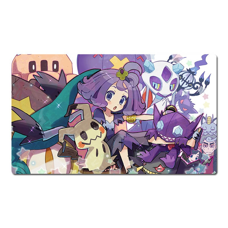 Acerola Board Game Pokemon Table Playmat PTCG TCG CCG Pad Trading Card Games Mat