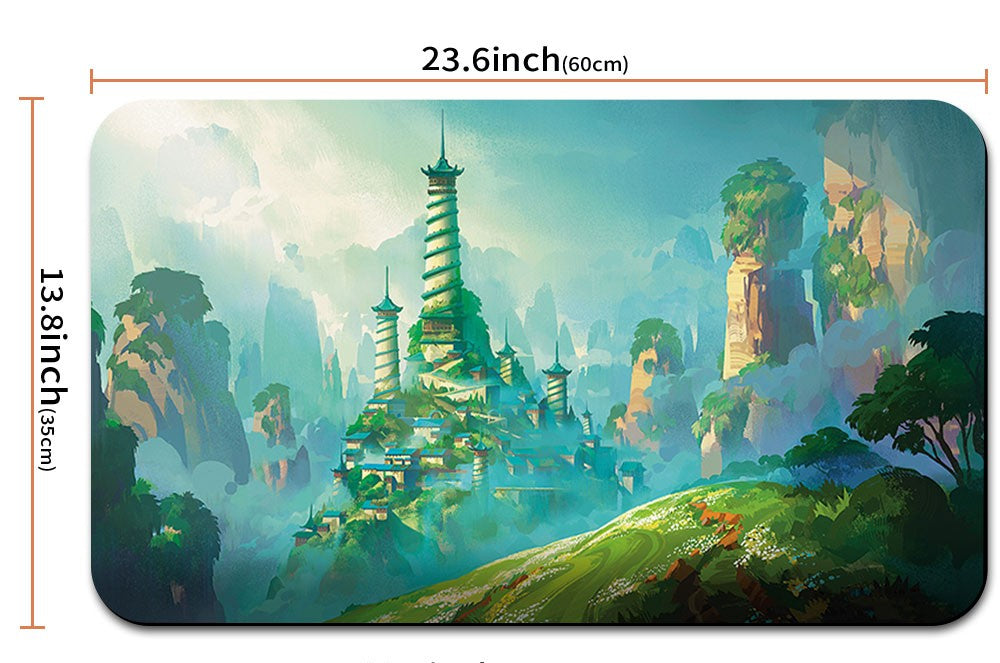 SOUTHERN AIR TEMPLE - MTG Playmat | TCG CCG Card Game Mat | Non-Slip Base