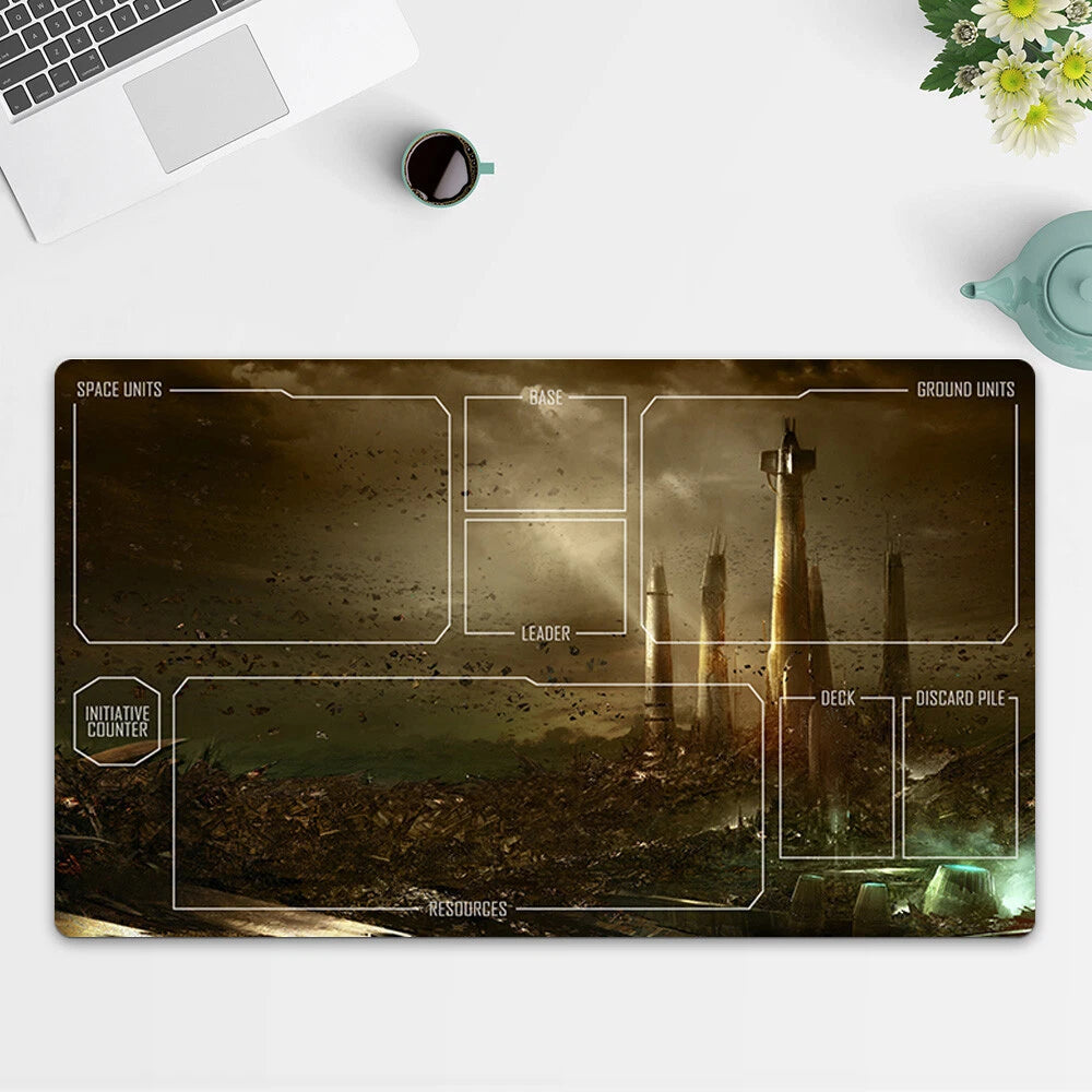 Playmat Battlefront TCG Starwars : Unlimited Trading Card Game Play Mat Free Bag