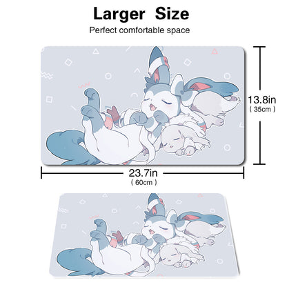 580636 - Board Game Pokemon Eevee Playmat Games Mousepad Play Mat of TCG