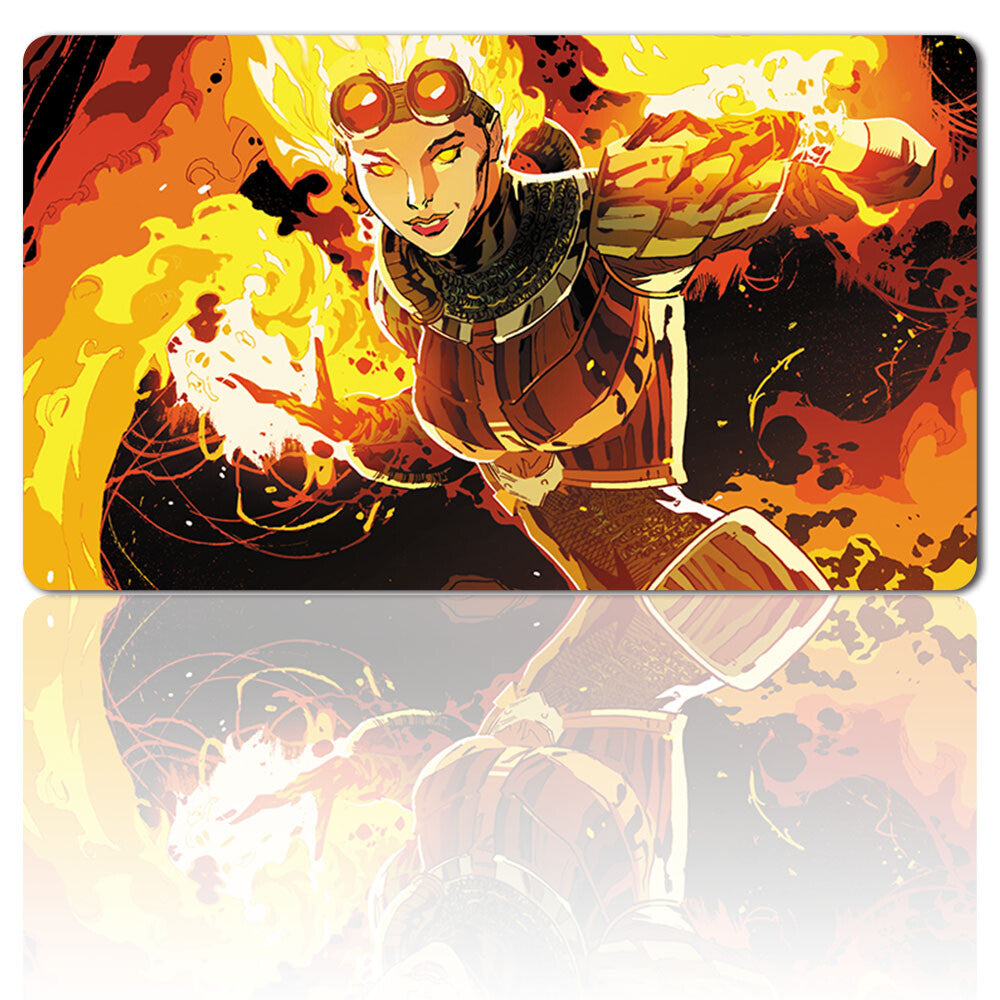 Chandra Nalaar - Idw - Board Game MTG Playmat Games Mousepad Play Mat of TCG