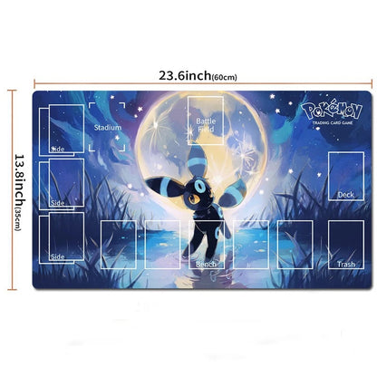 Umbreon Board Pokemon Table Playmat TCG CCG PTCG Card Game Deskmat Mousepad