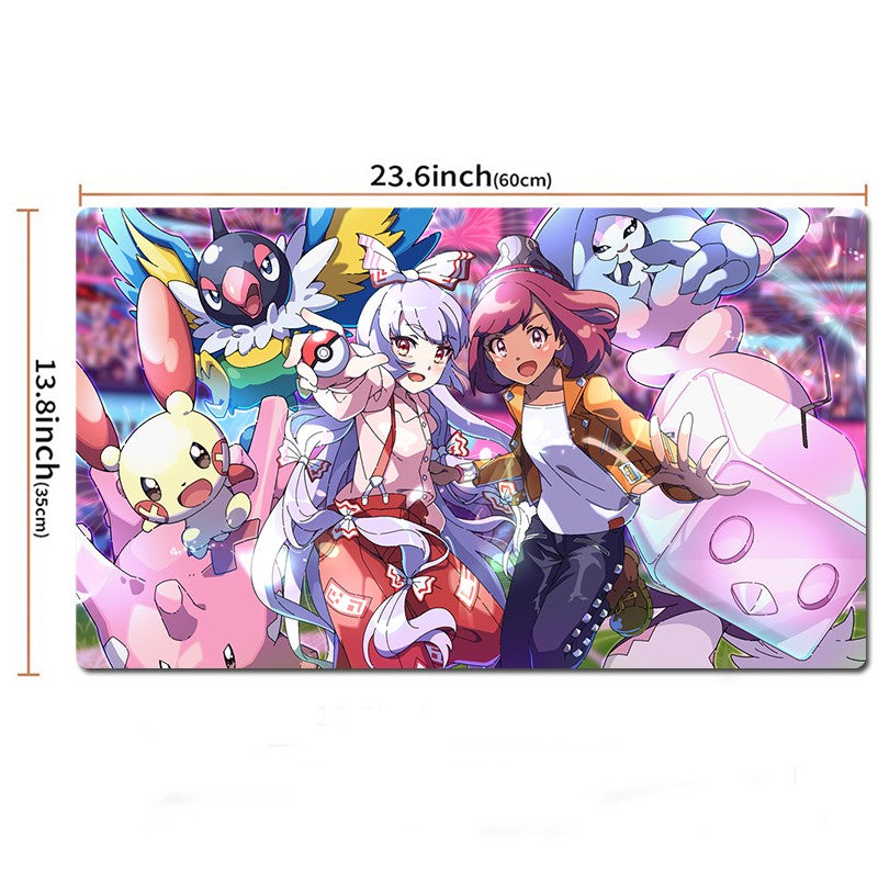 Hatteren Eiscue Board Game Pokemon Playmat TCG CCG Card Game Play Mat Mousepad