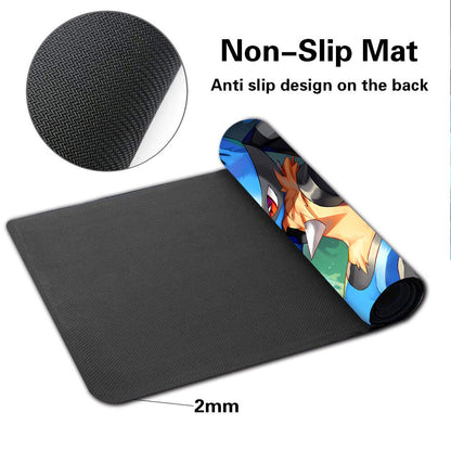 Lucario Riolu Board Game Pokemon Table Playmat TCG CCG Mat Gaming Pad Mousepad
