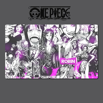 Nico Robin O-P Table Playmat OPCG TCG CCG Gaming Mouse Pad Trading Card Game Mat