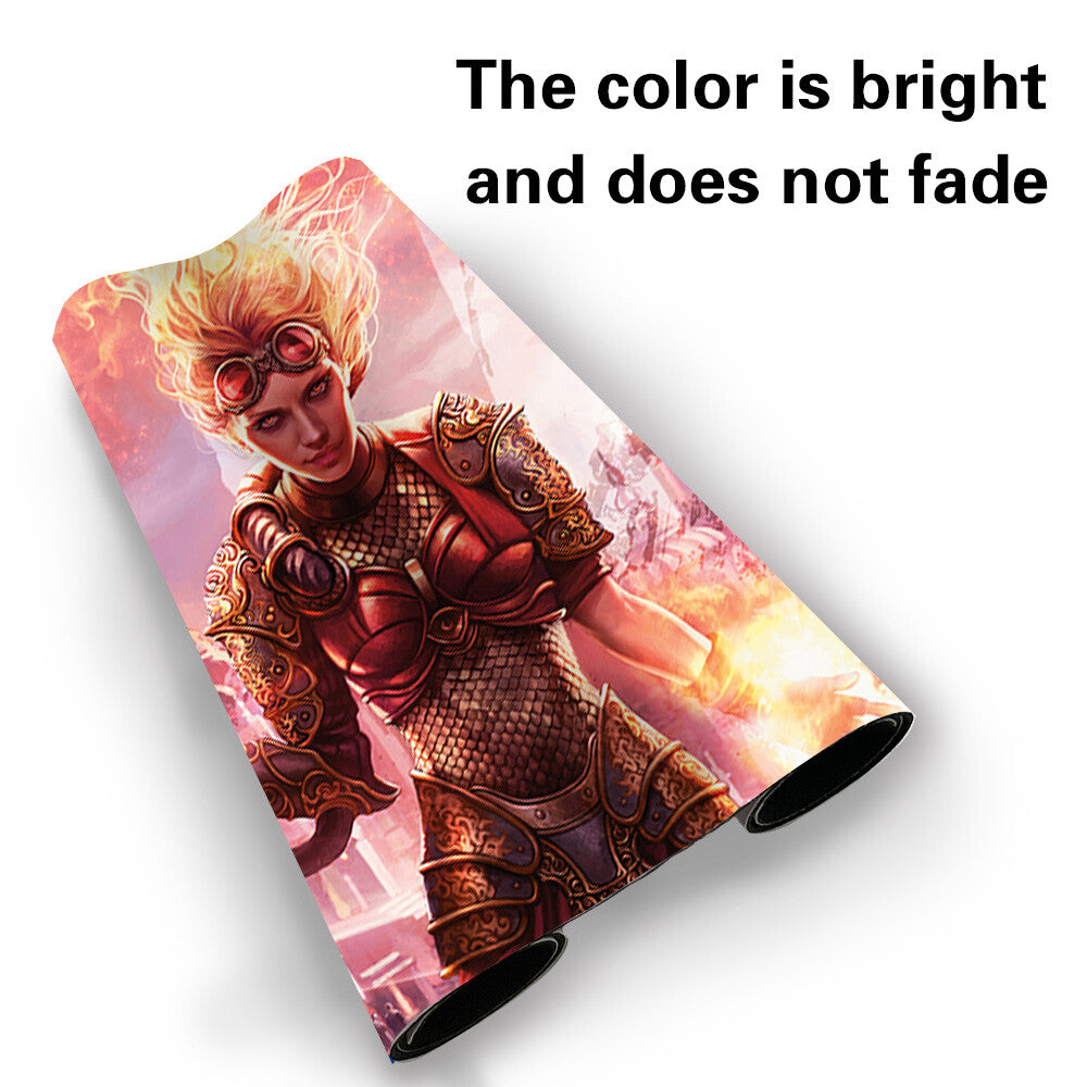 Chandra, Torch of Defiance-Board Game MTG Playmat Games Mousepad Play Mat of TCG