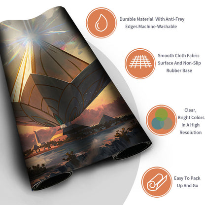MONUMENT TO ENDURANCE - Magic The Gathering MTG Playmat TCG CCG MTG Playmat Stitched Edge