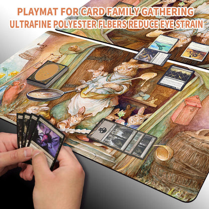 HEAD OF THE HOMESTEAD - Magic The Gathering MTG Playmat TCG CCG MTG Playmat Stitched Edge