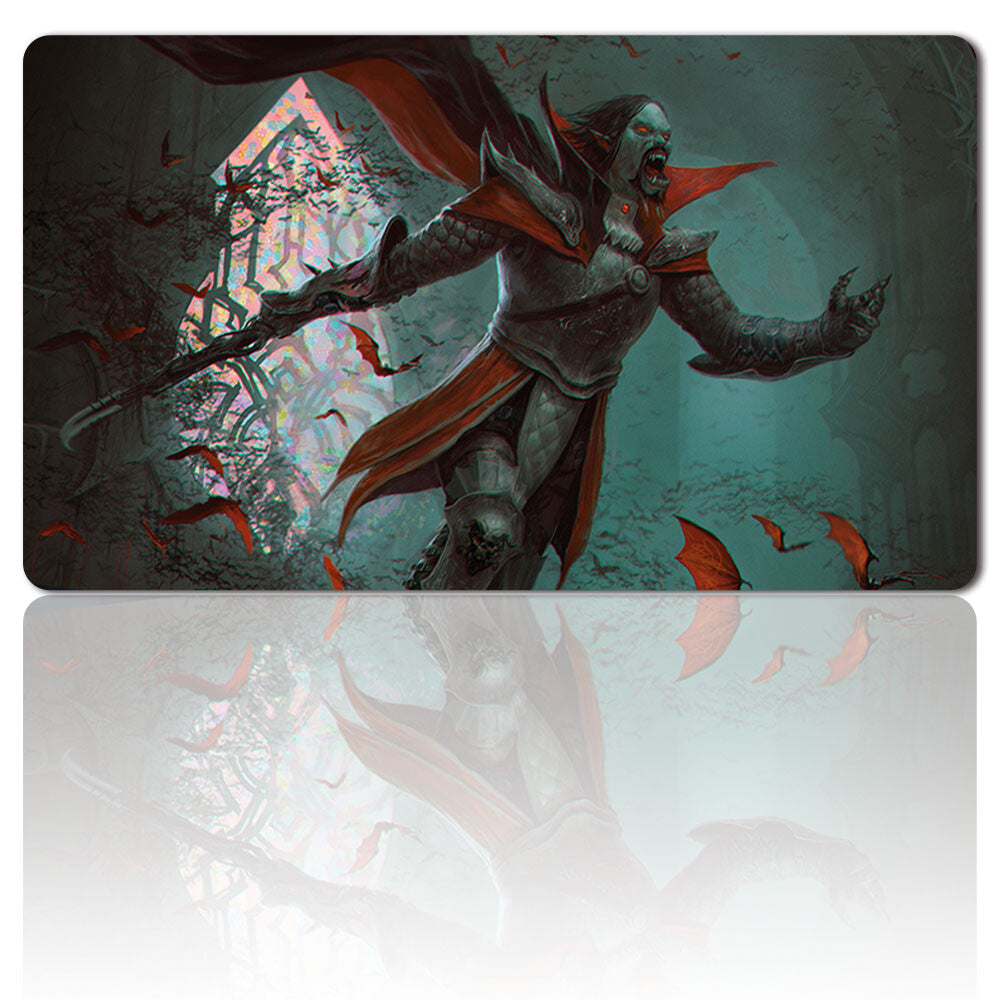 DRACULA, LORD OF BATS - Board Game MTG Playmat Games Mousepad Playmat of TCG CCG