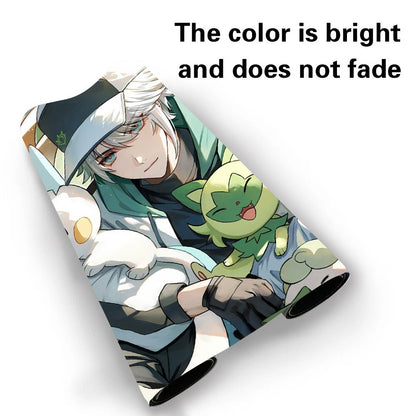 Sprigatito Emolga Leafeon Pokemon Playmat PTCG TCG CCG Pad Trading Card Game Mat