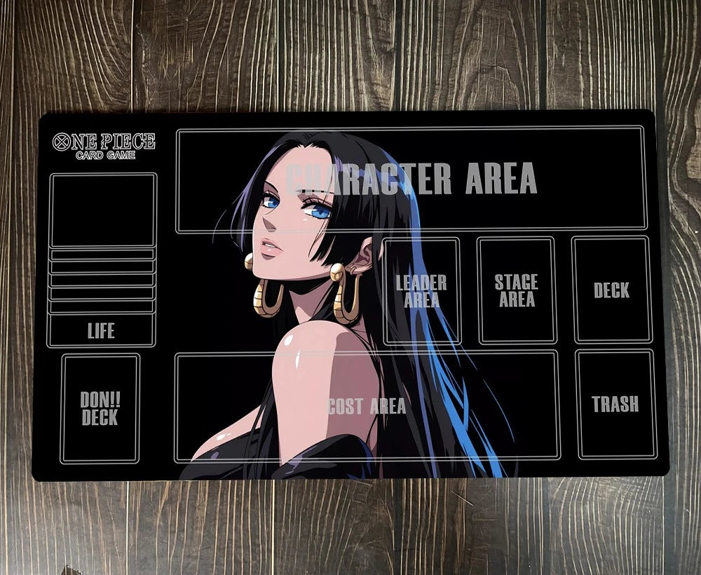One Piece O-P OPCG TCG CCG Boa Hancock Playmat Trading Card Game DeskMat Mousepad