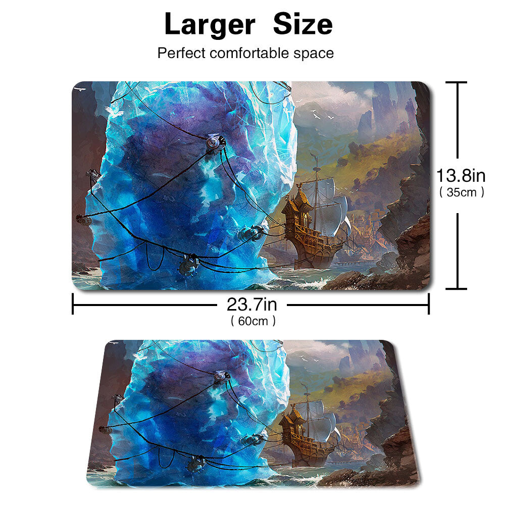Ice Revised  - Board Game MTG Playmat Games Mousepad Play Mat of TCG