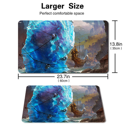 Ice Revised  - Board Game MTG Playmat Games Mousepad Play Mat of TCG