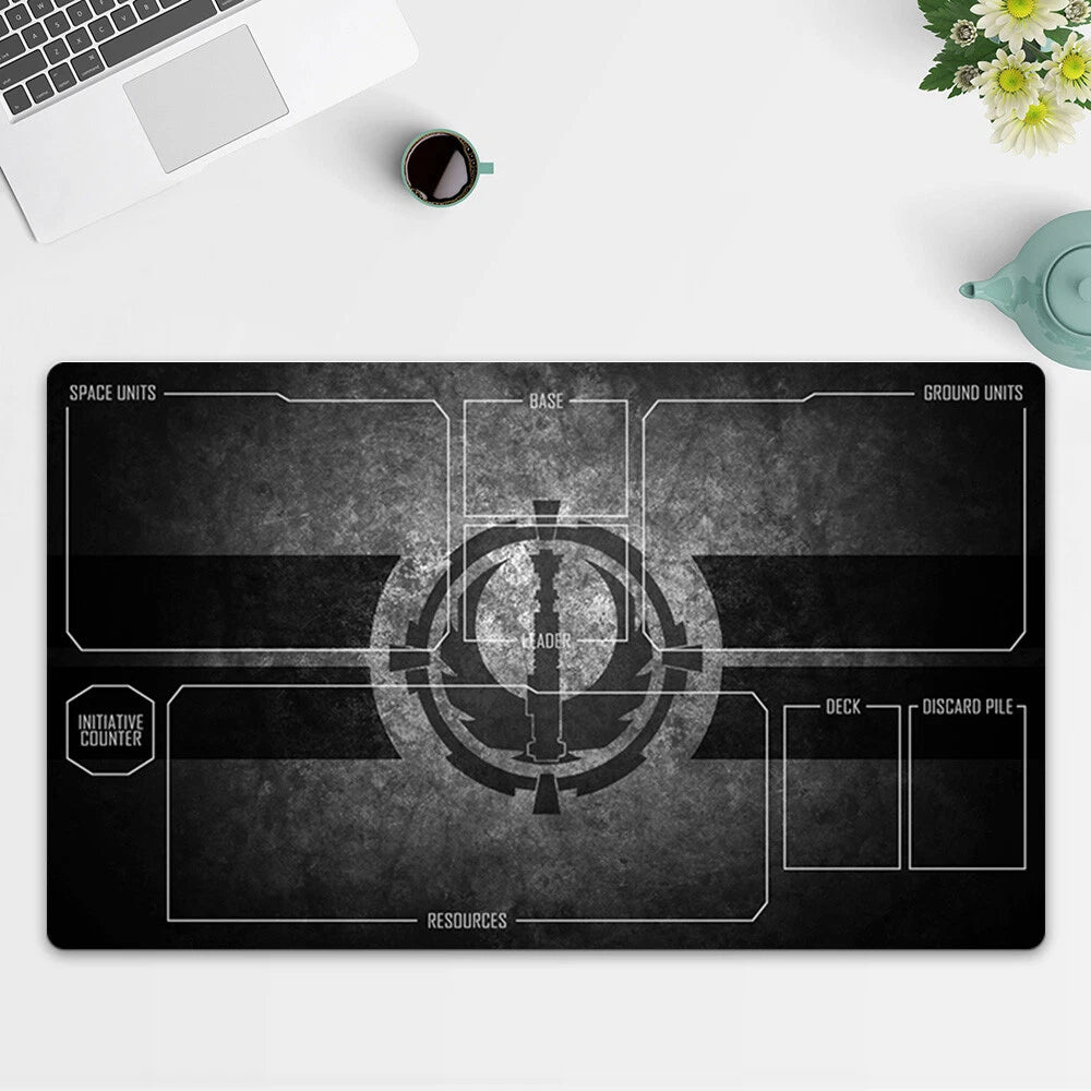 Playmat Winged Lightsaber TCG Starwars : Unlimited Trading Card Game Mat FreeBag