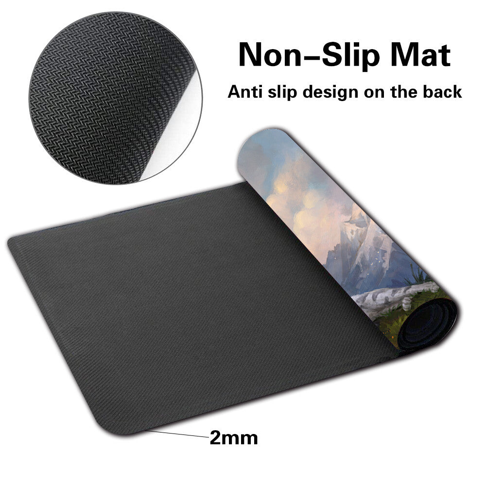 RIN AND SERI, INSEPARABLE- Board Game MTG Playmat Games Mousepad Play Mat of TCG