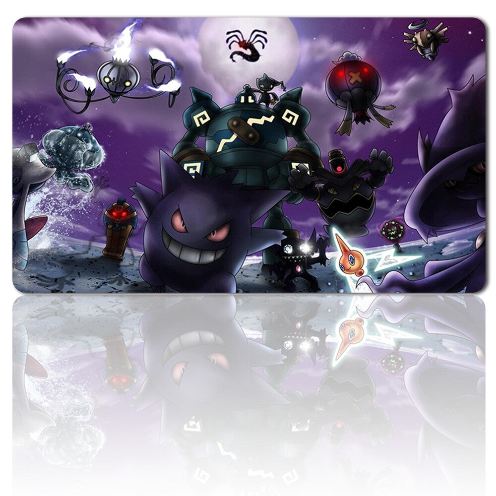 Pokemon51 - Board Game Pokemon Gengar Playmat Games Mousepad Play Mat of TCG