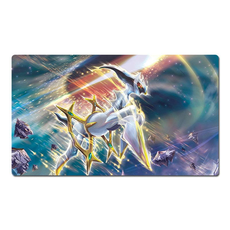 Arceus Board Game Pokemon Table Playmat TCG CCG Card Play Mat Pad Mousepad