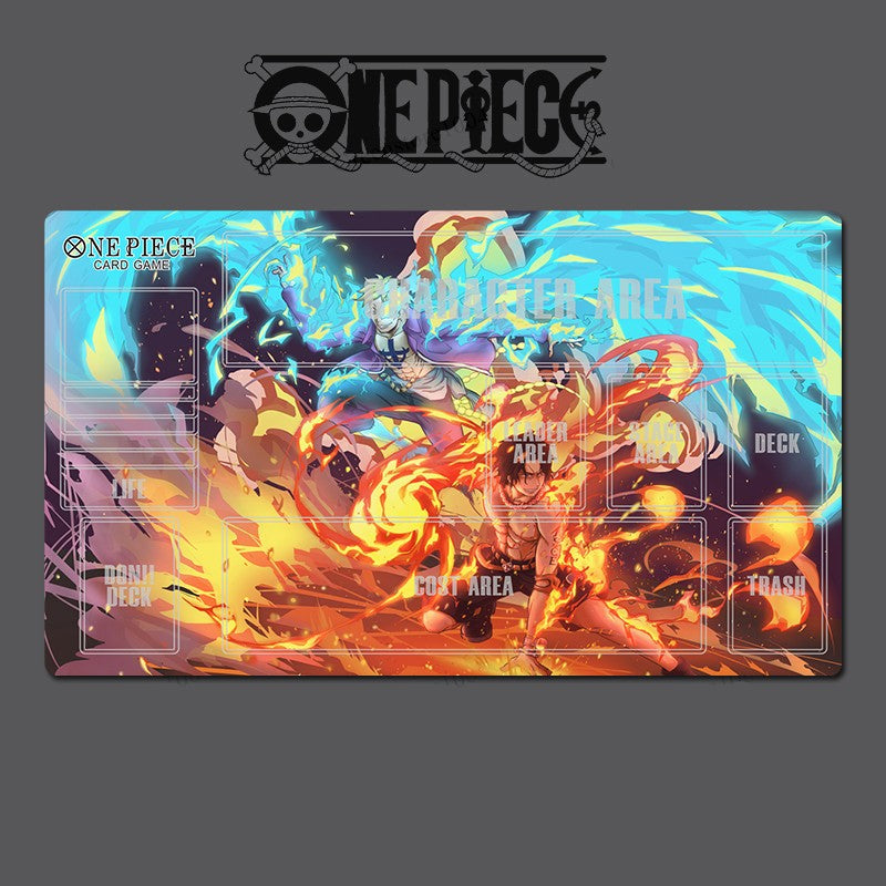 Marco Ace O-P Table Playmat OPCG TCG CCG Play Pad Trading Card Game Mat Mousepad