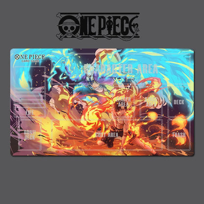 Marco Ace O-P Table Playmat OPCG TCG CCG Play Pad Trading Card Game Mat Mousepad