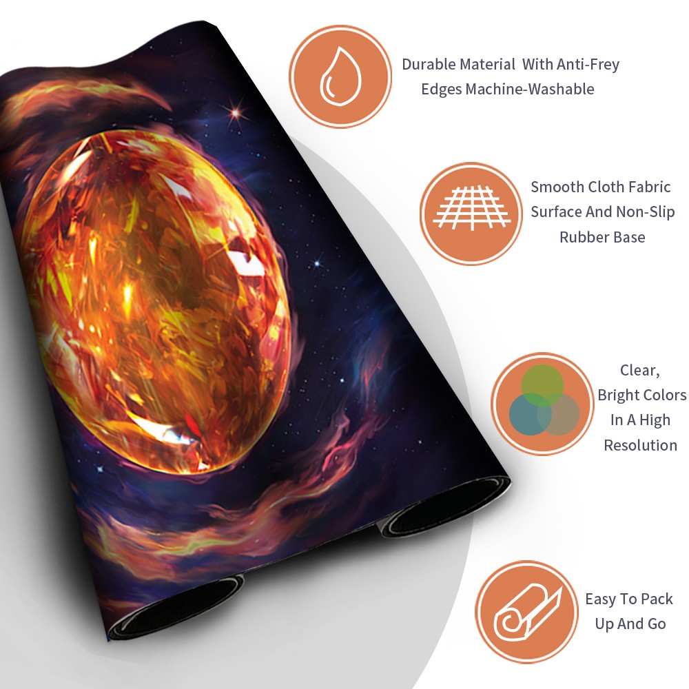 THE SOUL STONE - MTG Playmat | TCG CCG Card Game Mat | Non-Slip Base
