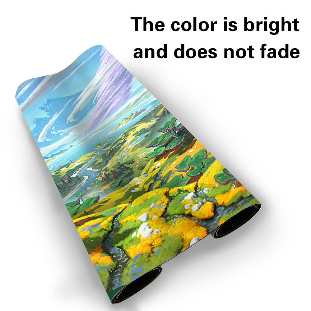 The Fertile Lands of Saulvinia - Board Game MTG Playmat Mouse Mat of TCG CCG