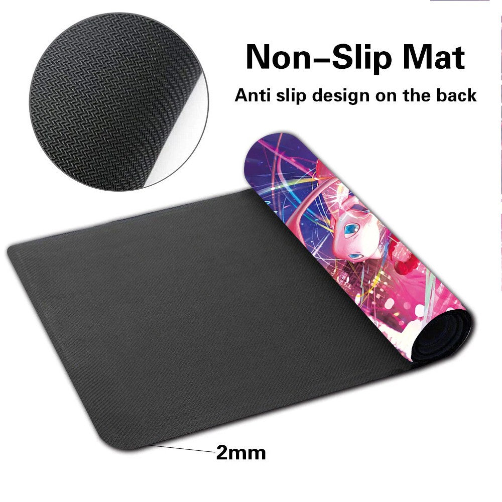 Mew Board Game Pokemon Table Playmat TCG CCG Mat Gaming Play Pad Mousepad
