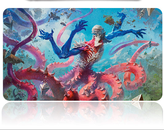 Colorful underwater scene with a mermaid and sea creatures on a product packaging.