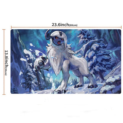 Absol Board Game Pokemon Table Playmat PTCG TCG CCG Pad Trading Card Games Mat
